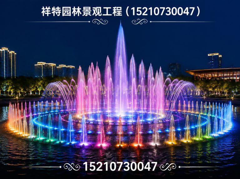 涞水县音乐喷泉展示图