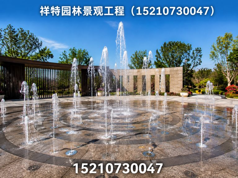 涞水县喷泉工程展示图